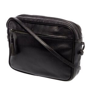 vintage Bottega Veneta Black Leather Marco Polo Bag